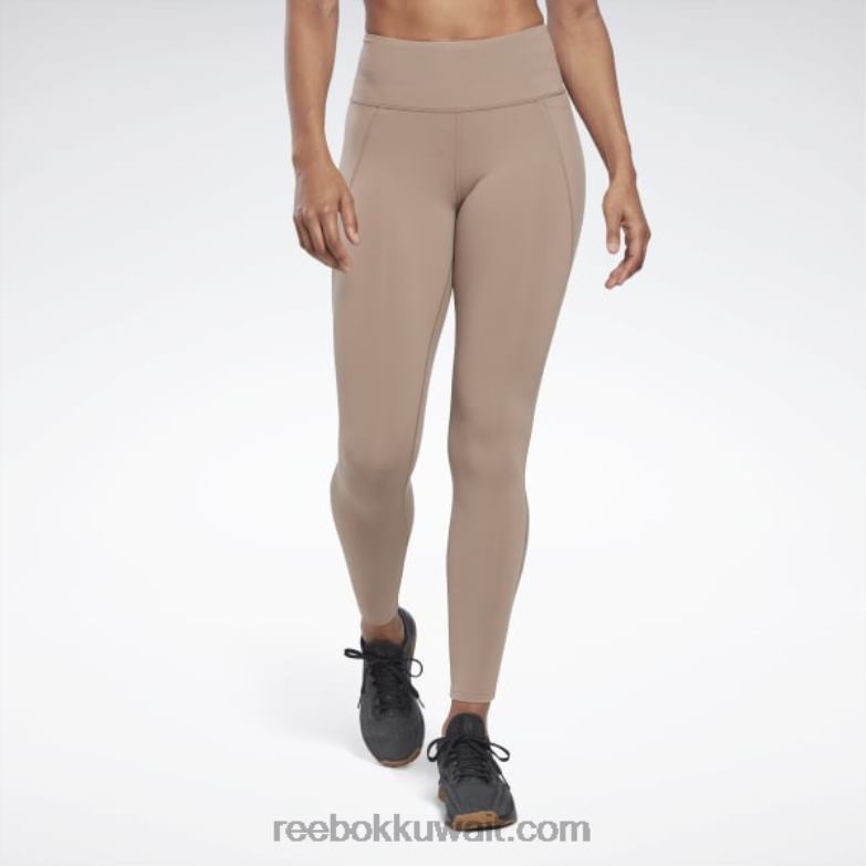 نحيف رمادي داكن كولون لوكس بخصر مرتفع Reebok 0NZ0F417