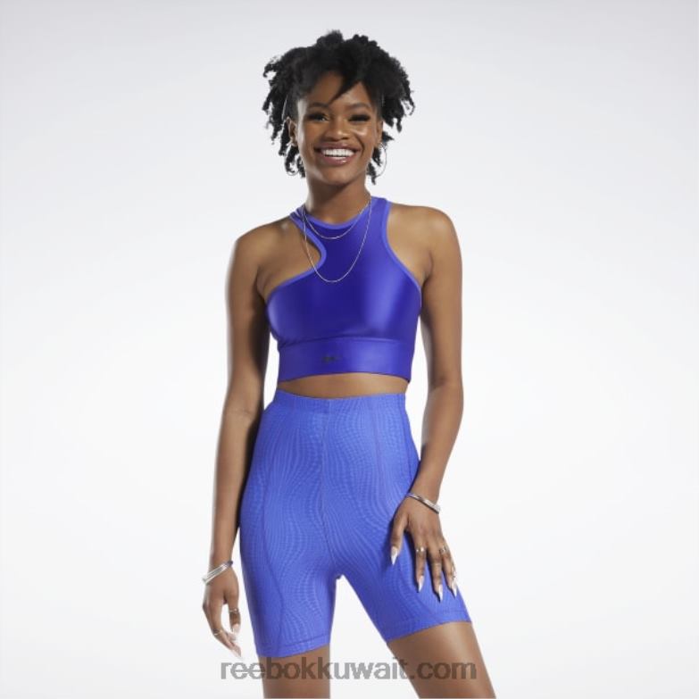 نحيف ألتيما الأرجواني كاردي ب تانك توب قصير بكتف واحد Reebok 0NZ0F431