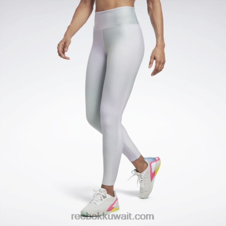 نحيف واحة بنفسجية طماق لوكس عالية الخصر Reebok 0NZ0F443