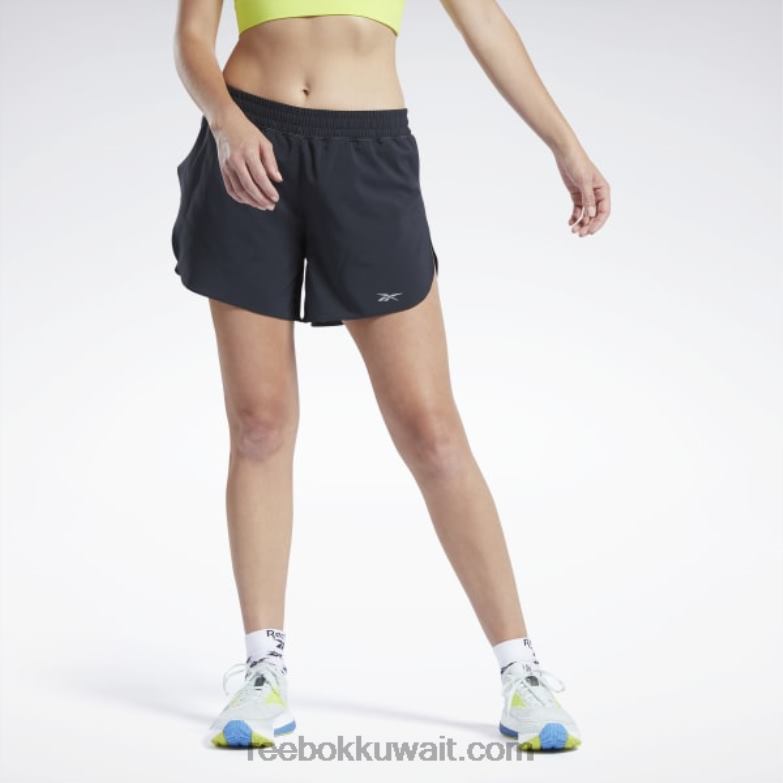 نحيف أسود الليل شورتات الركض Reebok 0NZ0F505