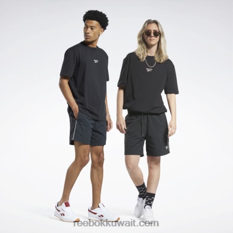 أسود الليل السراويل ناقلات الكلاسيكية Reebok 0NZ0F521