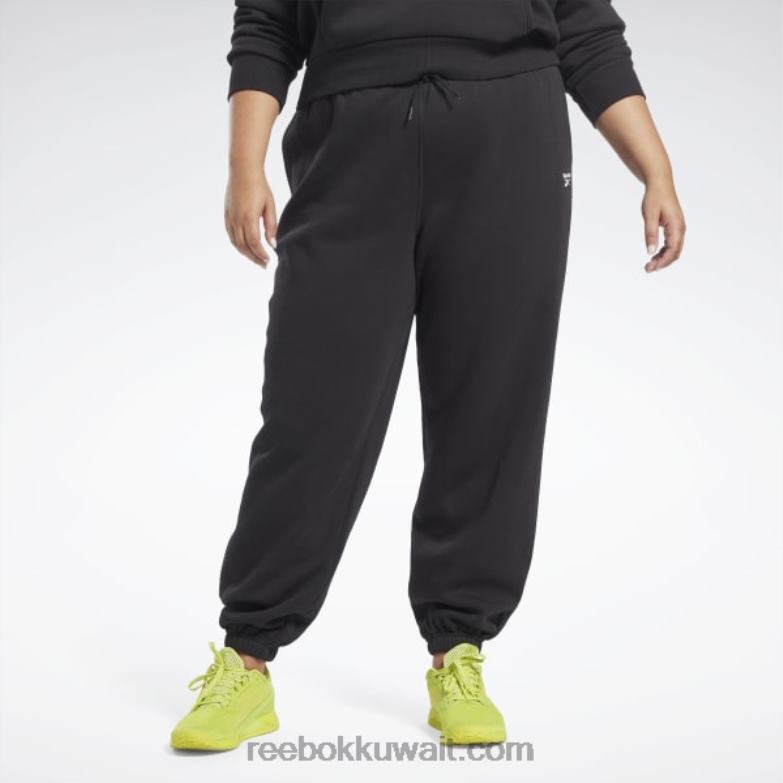 نحيف أسود بنطلون رياضي صوف الهوية (حجم كبير) Reebok 0NZ0F537