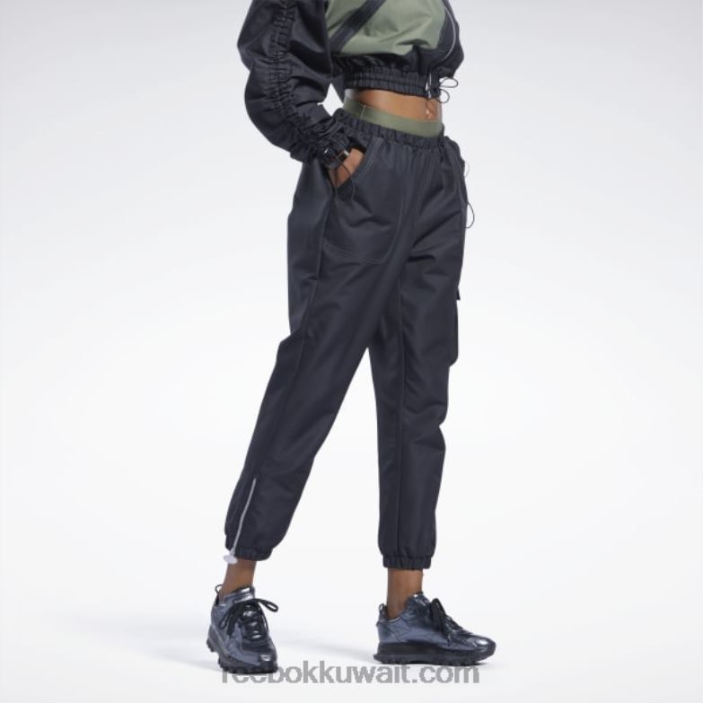 نحيف أسود بنطلون كاردي ب Reebok 0NZ0F60