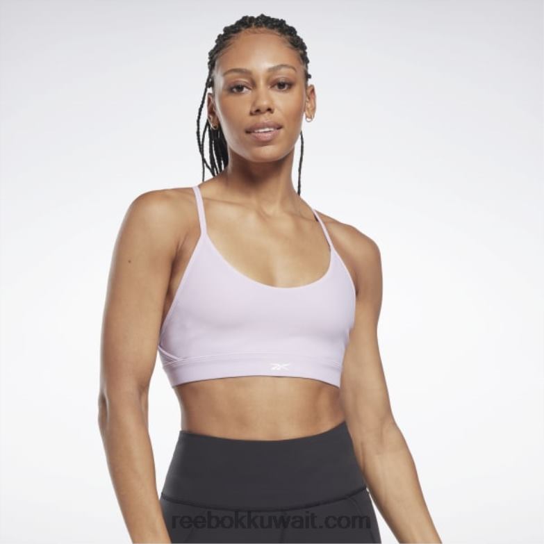 نحيف واحة بنفسجية حمالة صدر رياضية شرائط لوكس Reebok 0NZ0F616