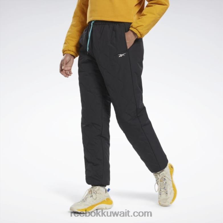 نحيف أسود السراويل الحرارية + الجرافين Reebok 0NZ0F625