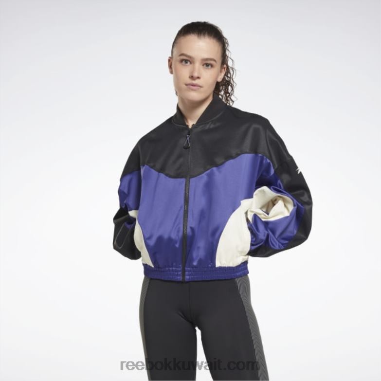 نحيف جريئة الأرجواني سترة واقية على غرار التكنولوجيا Reebok 0NZ0F646