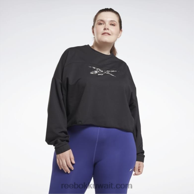 نحيف أسود غطاء سفاري حديث (حجم كبير) Reebok 0NZ0F664