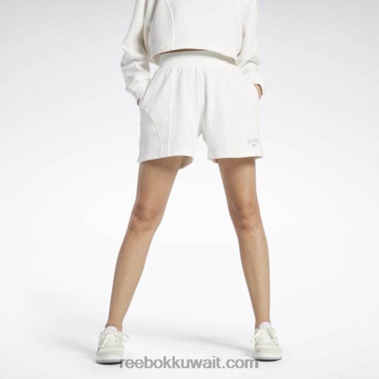 نحيف الطباشير شورت ضلع كلاسيكي مرتفع Reebok 0NZ0F700