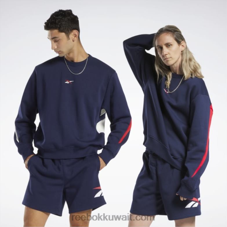 ناقلات البحرية كلاسيكيات ماركة تي شيرت طاقم فخور Reebok 0NZ0F716