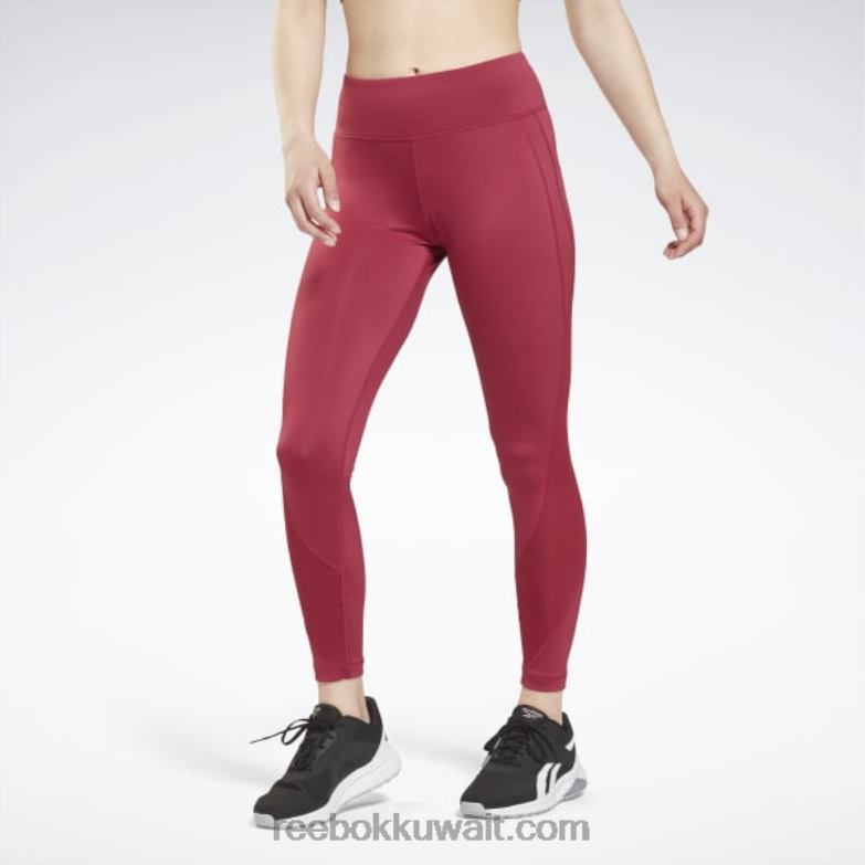 نحيف لكمة التوت طماق شبكة جاهزة للتمارين الرياضية Reebok 0NZ0F746