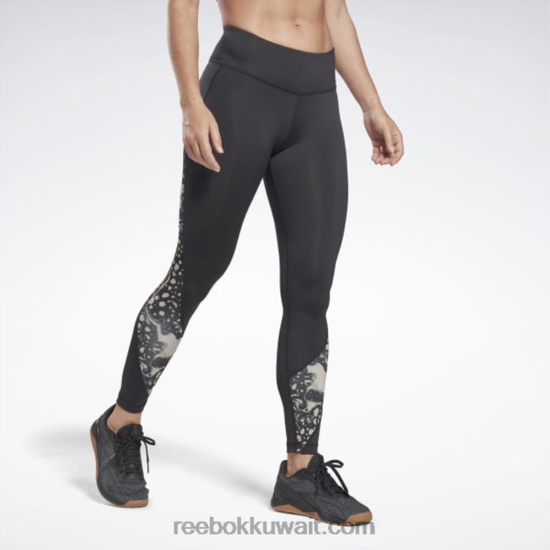 نحيف أسود الليل طماق السفاري الحديثة Reebok 0NZ0F842