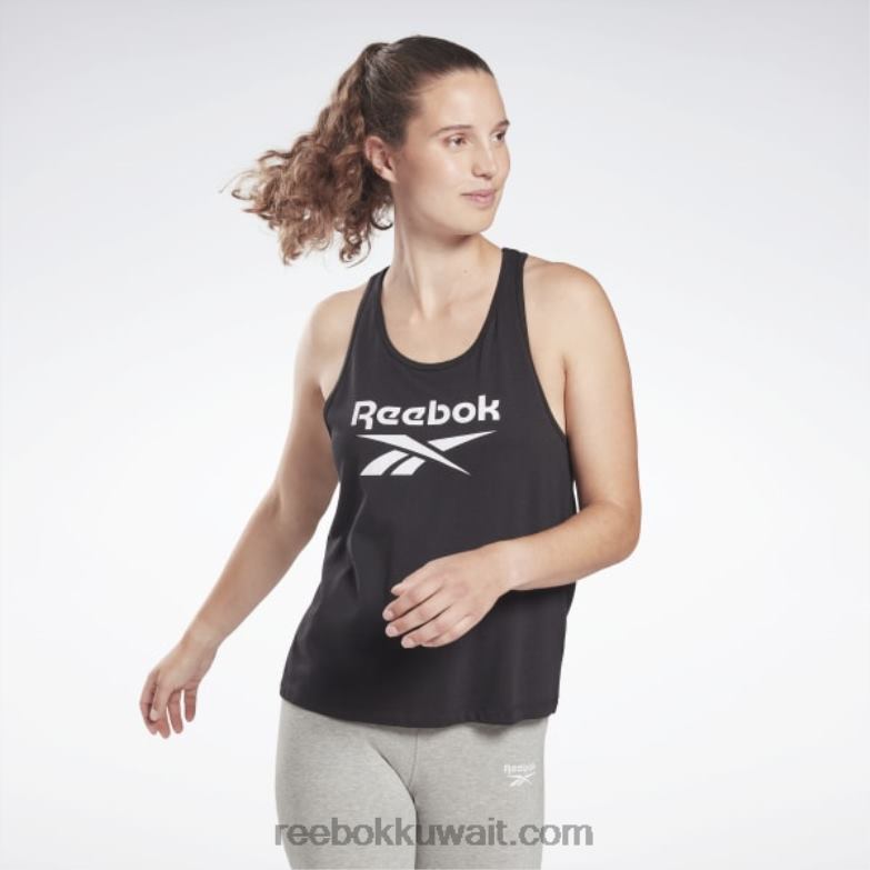 نحيف أسود هوية دبابة الأعلى Reebok 0NZ0F857