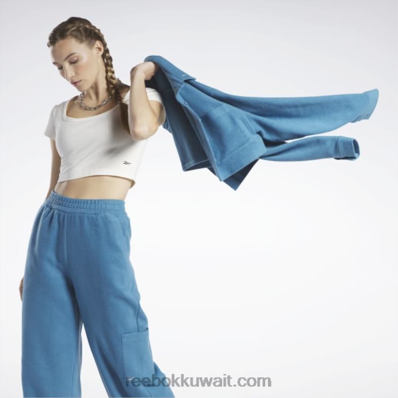 نحيف الطباشير تي شيرت جيرسيه قصير كلاسيكي Reebok 0NZ0F860