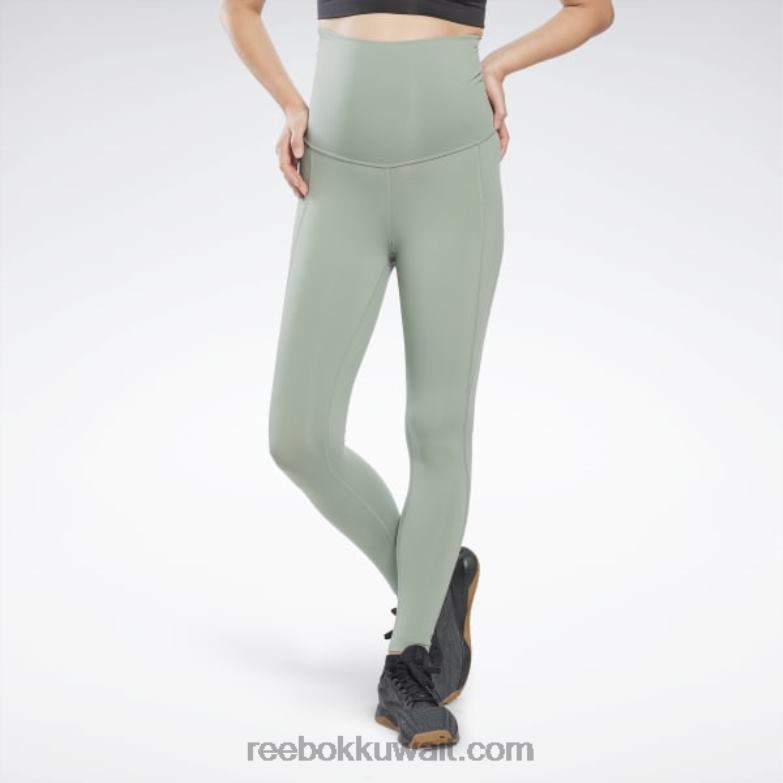 نحيف الانسجام الأخضر لوكس طماق الأمومة Reebok 0NZ0F907