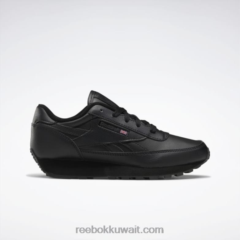 نحيف أسود / رمادي صلب عصر النهضة الكلاسيكي Reebok 0NZ0F922