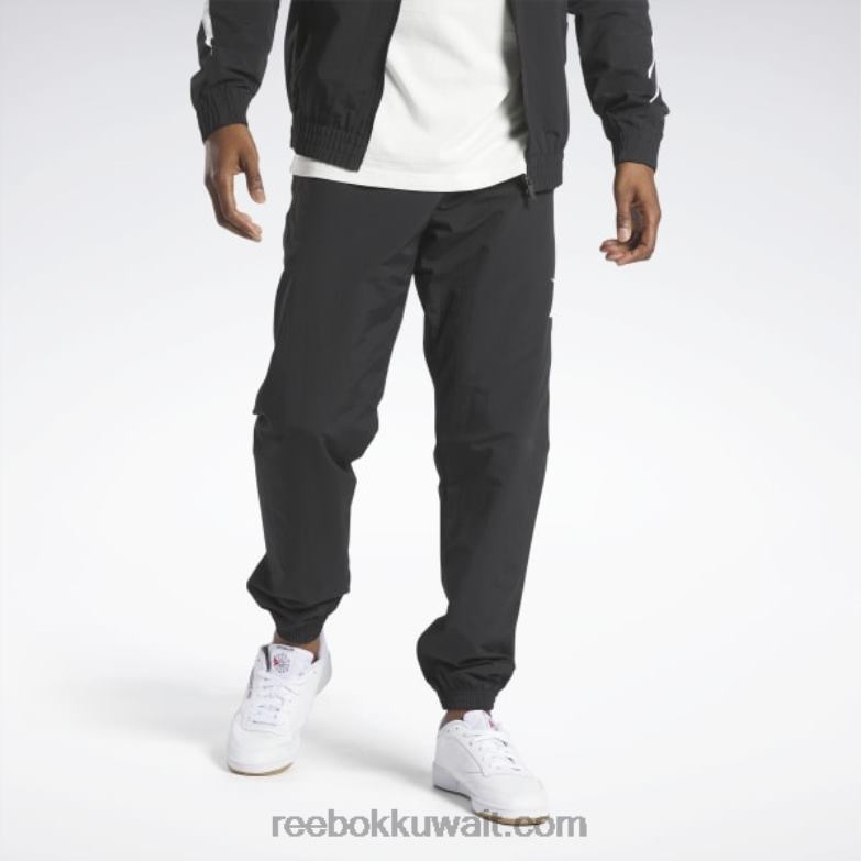 أسود كلاسيكيات ناقلات السراويل المسار Reebok 0NZ0F938