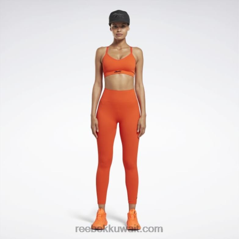 نحيف ألتيما أورانج فيكتوريا بيكهام طماق سلس Reebok 0NZ0F949