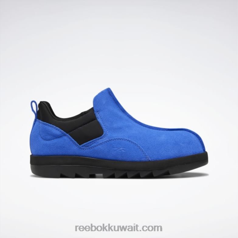 أزرق محكمة / أسود أساسي الصنادل beatnik Reebok 0NZ0F794