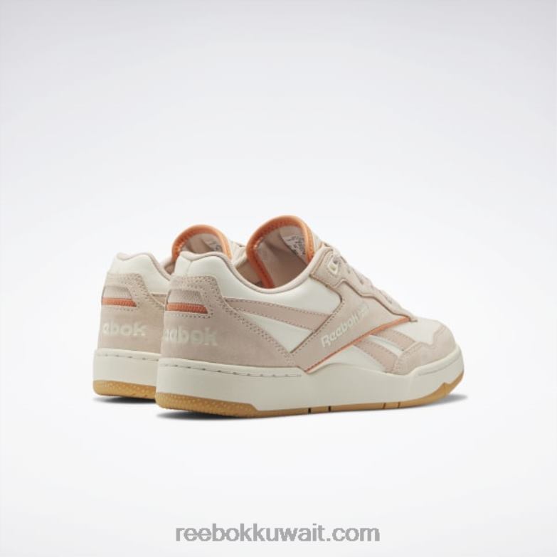 كلاسيك أبيض / ecru ناعم / coral court s23-r bb 4000 ii حذاء نسائي Reebok 0NZ0F243
