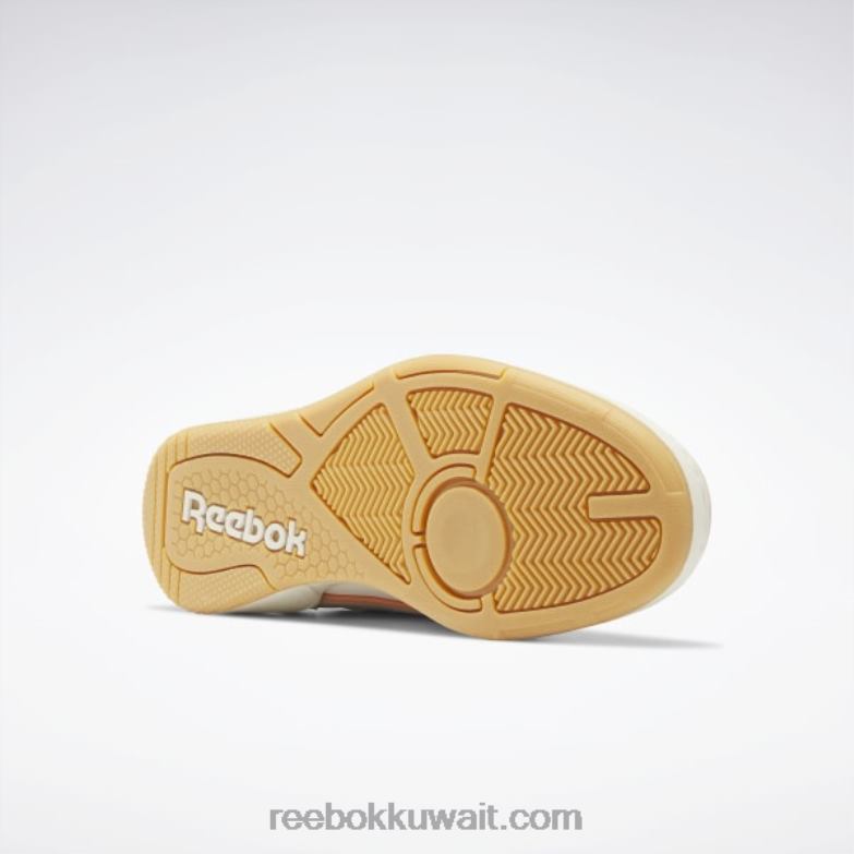 كلاسيك أبيض / ecru ناعم / coral court s23-r bb 4000 ii حذاء نسائي Reebok 0NZ0F243