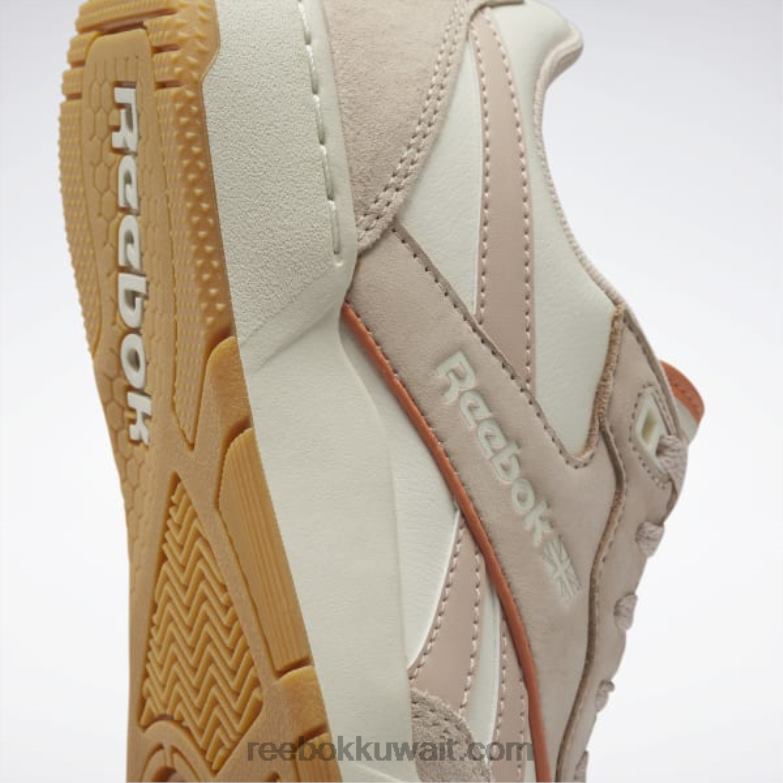 كلاسيك أبيض / ecru ناعم / coral court s23-r bb 4000 ii حذاء نسائي Reebok 0NZ0F243