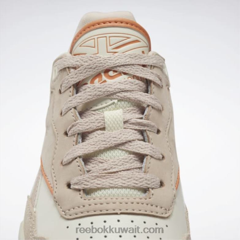 كلاسيك أبيض / ecru ناعم / coral court s23-r bb 4000 ii حذاء نسائي Reebok 0NZ0F243