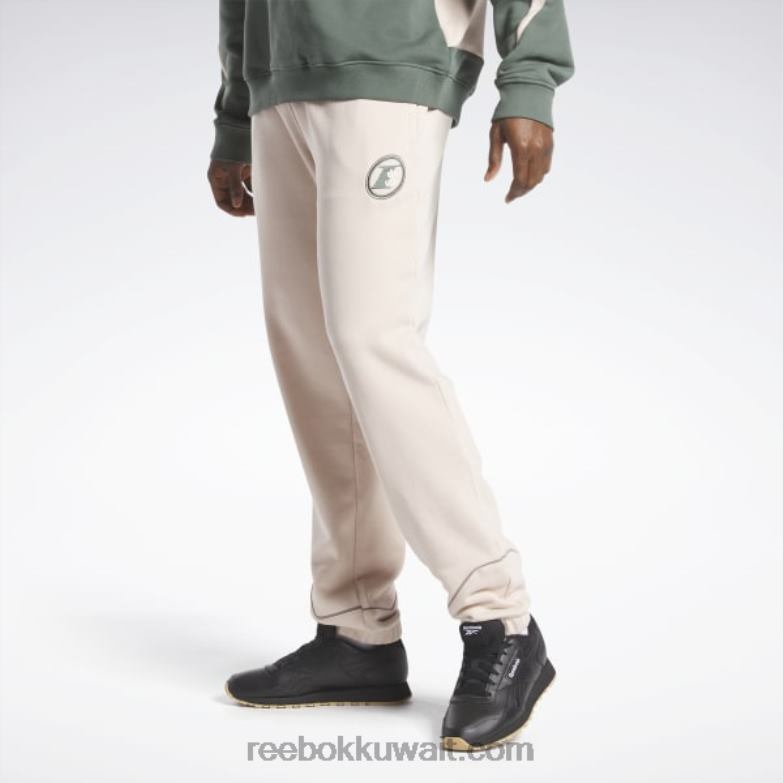 رجال ecru ناعم السراويل lny Reebok 0NZ0F1277