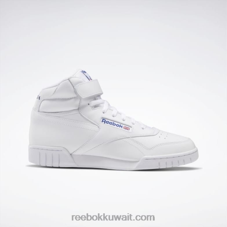 أبيض أحذية رجالية ex-o-fit hi Reebok 0NZ0F1072