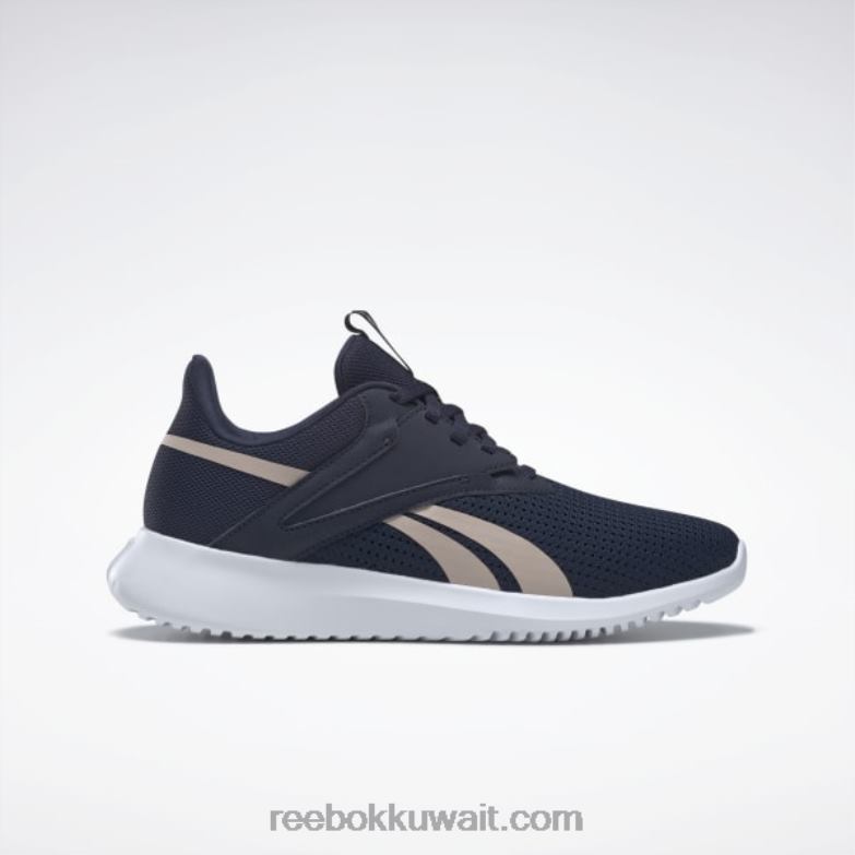 ناقلات البحرية / وارتفع الذهب أحذية التدريب النسائية fluxlite Reebok 0NZ0F165