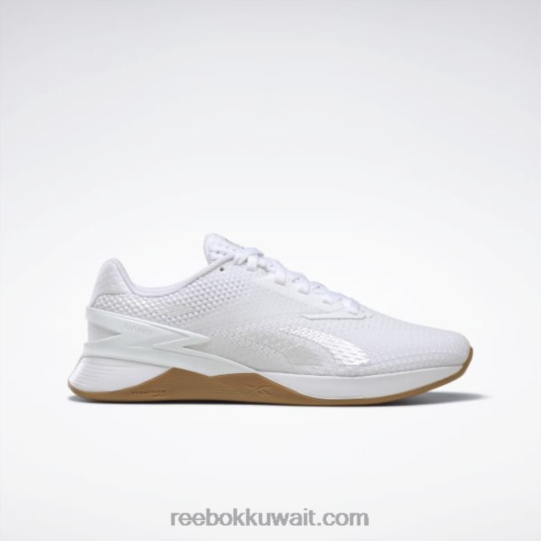 ftwr أبيض / بارد رمادي 2 / ريبوك صمغ مطاطي -01 أحذية نسائية nano x3 Reebok 0NZ0F10