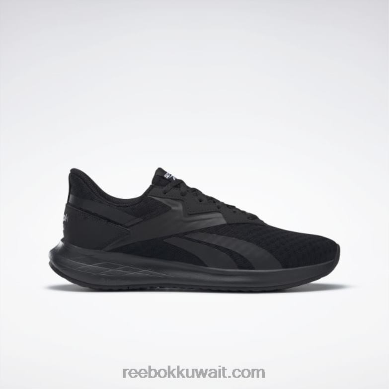 الأساسية أسود / أبيض ftwr إنرجين بلس 2 حذاء جري رجالي Reebok 0NZ0F1082