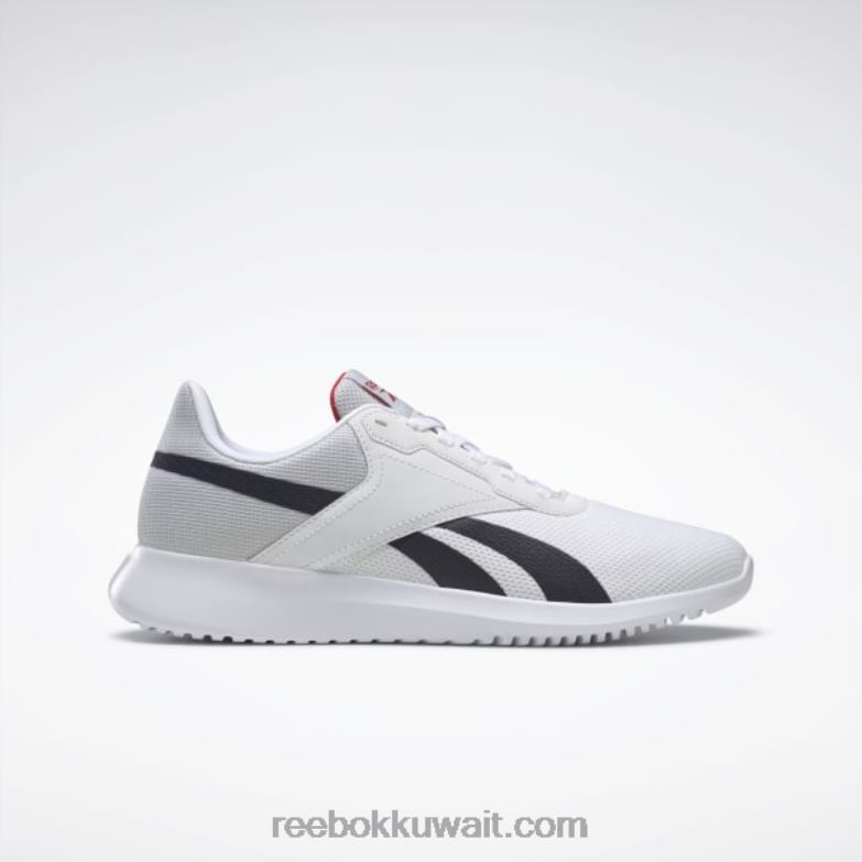 أبيض ftwr / نقي رمادي 2 / فيكتور كحلي أحذية التدريب fluxlite للرجال Reebok 0NZ0F1111