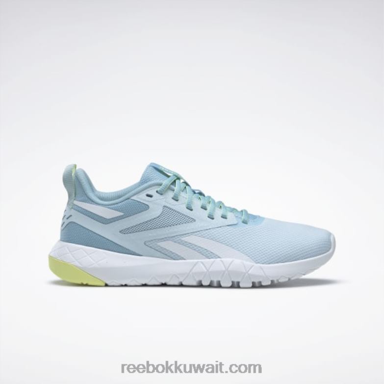 أزرق لؤلؤي / زجاج أزرق / أبيض ftwr