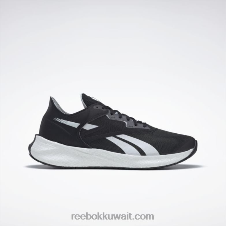 أسود الأساسية / أبيض ftwr / رمادي نقي 8 حذاء الجري الرجالي Floatride Energy Symmetros 2 Reebok 0NZ0F1200