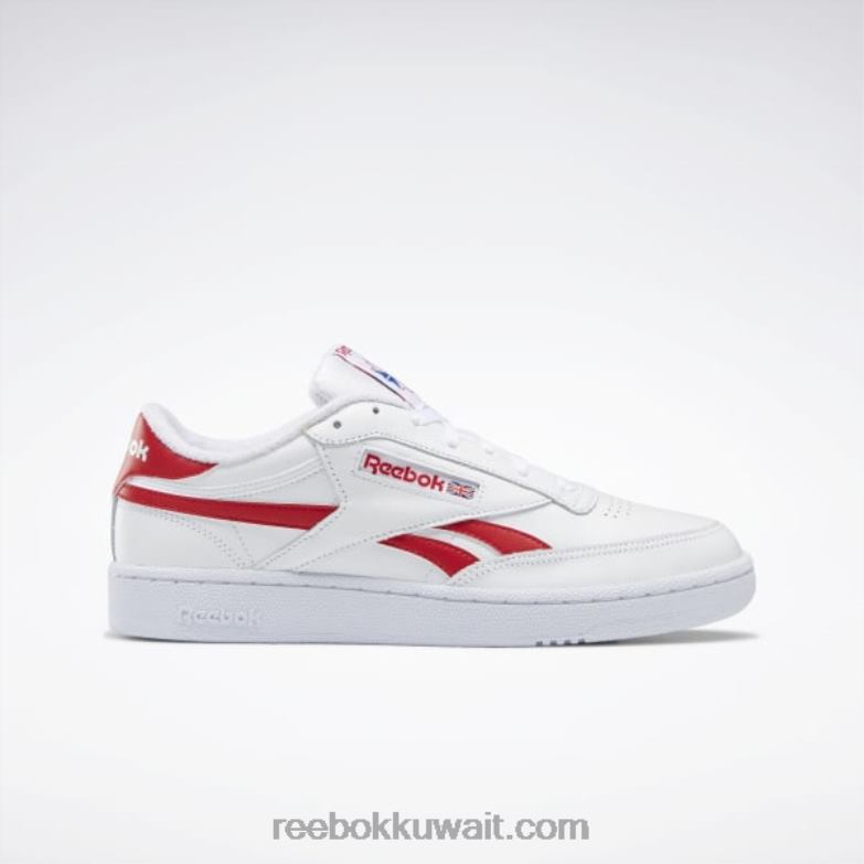 ftwr أبيض / أحمر متجه أحذية الانتقام نادي ج Reebok 0NZ0F229
