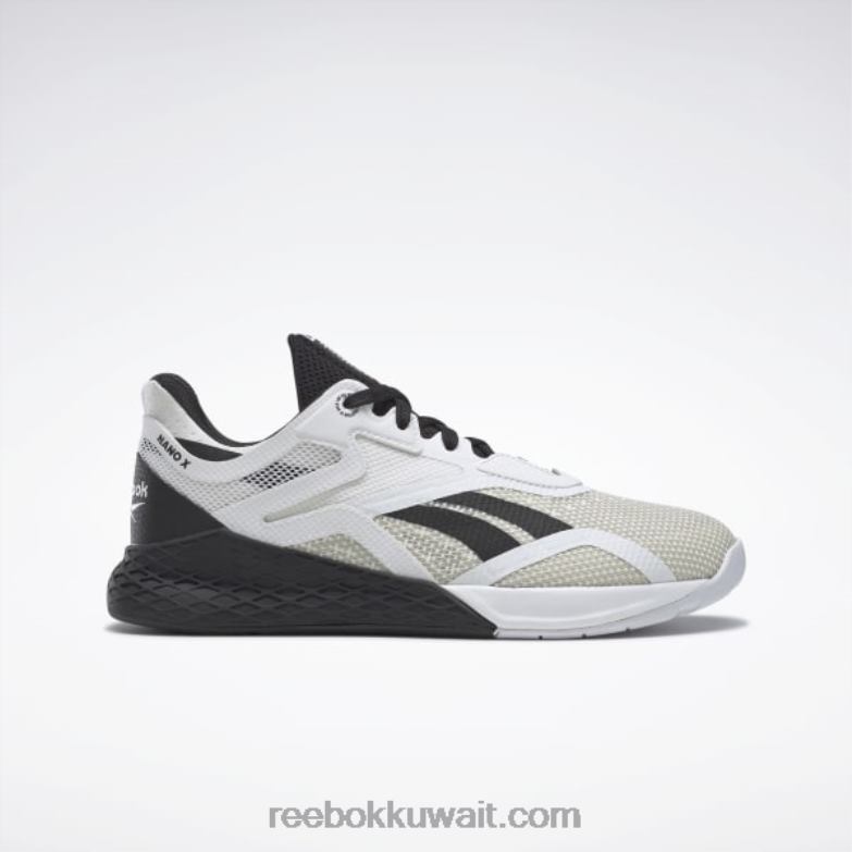 أسود / أبيض ftwr حذاء رياضي نسائي من nano x Reebok 0NZ0F985