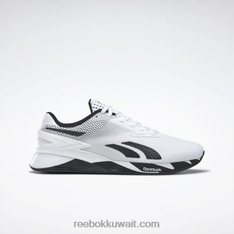 أبيض ftwr / كور أسود / برتقالي محطم s23-r أحذية nano x3 Reebok 0NZ0F41