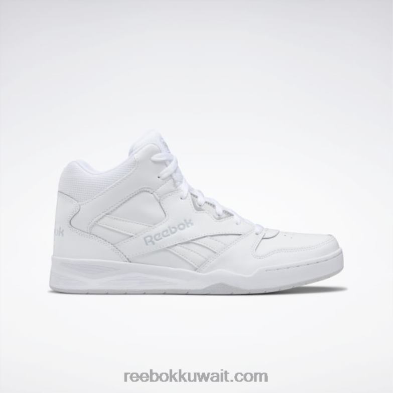 أبيض / lgh صلب رمادي رويال بي بي 4500 هاي 2 حذاء كرة سلة للرجال Reebok 0NZ0F1064