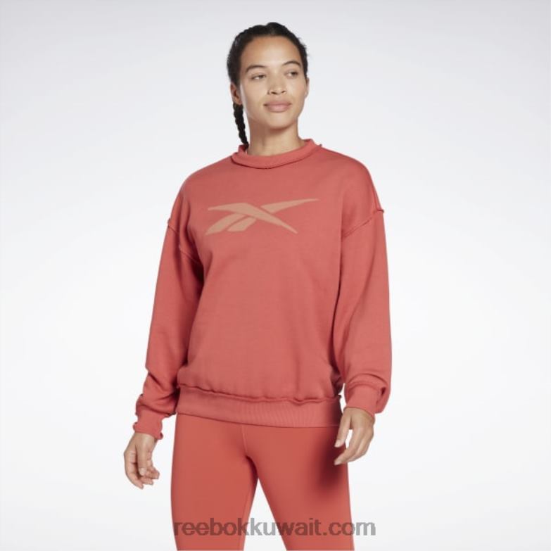 نحيف مادة شفافة سترة طاقم myt Reebok 0NZ0F786