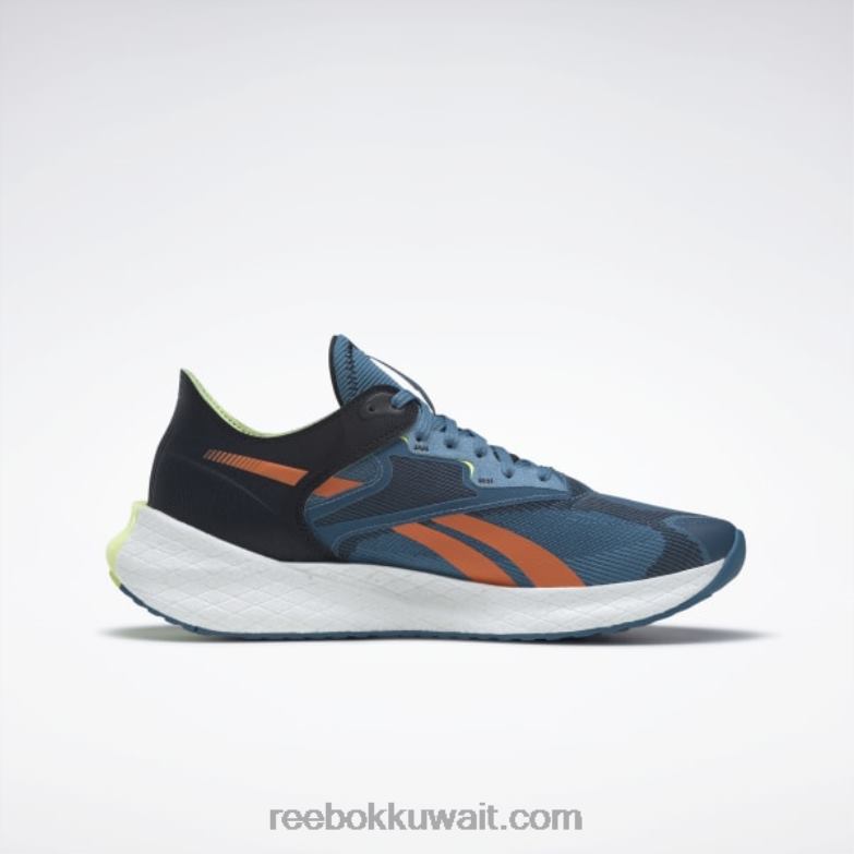 steely blue s23-r / core black / smash orange s23-r حذاء الجري الرجالي Floatride Energy Symmetros 2 Reebok 0NZ0F1201