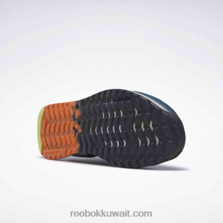 steely blue s23-r / core black / smash orange s23-r حذاء تدريب nano x2 tr Adventure للرجال Reebok 0NZ0F1309