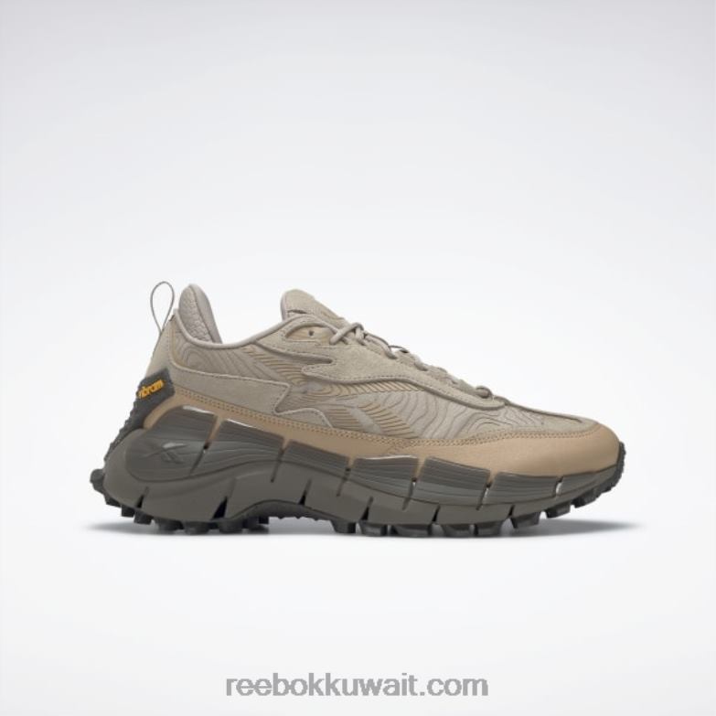 حديث بيج / صحارى / تريك جراي حذاء zig kinetica 2.5 حافة Reebok 0NZ0F82